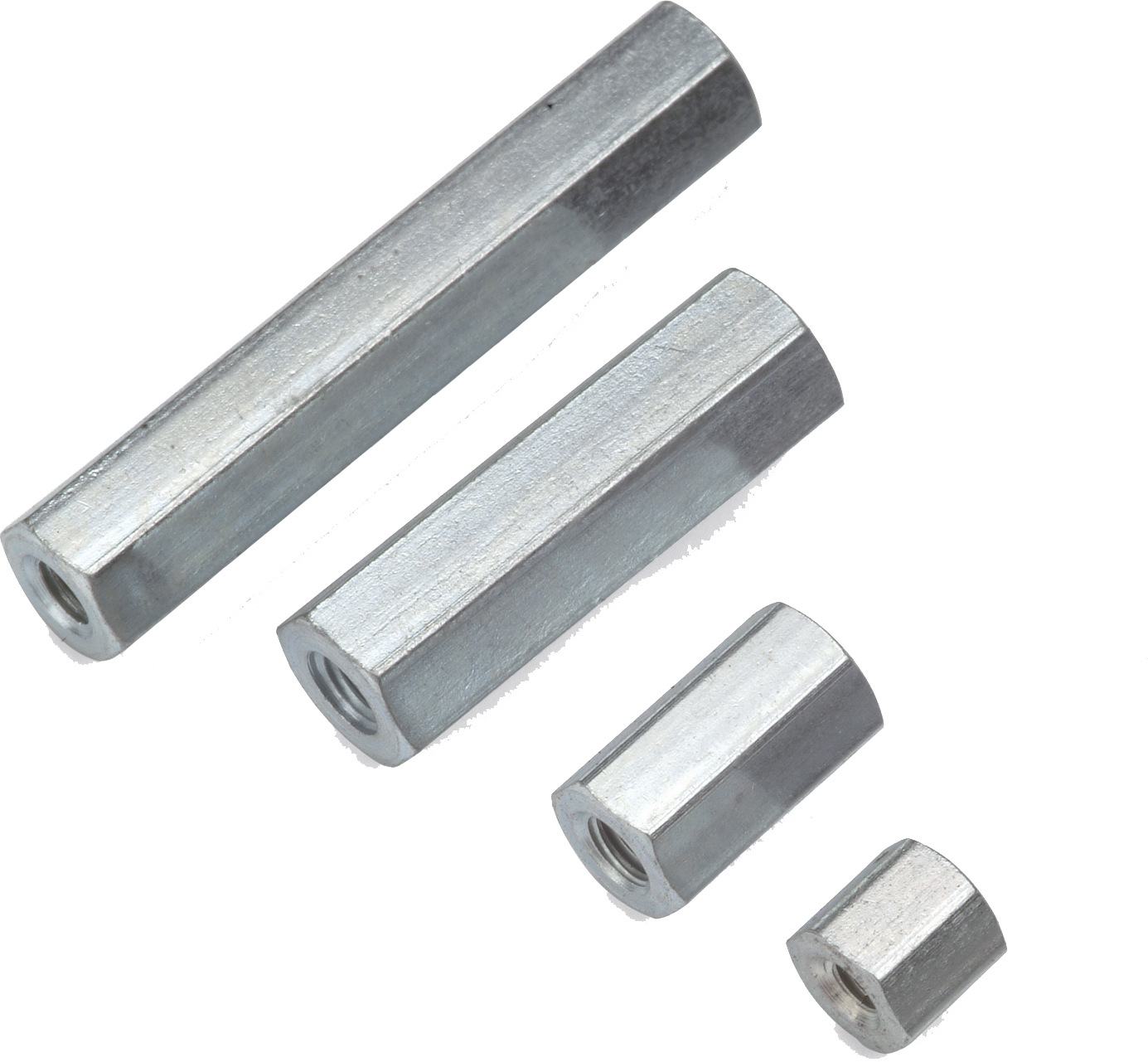 WASSTII Steel Spacer Stud, metric, internal/internal